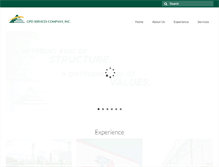 Tablet Screenshot of gpdservicesinc.com
